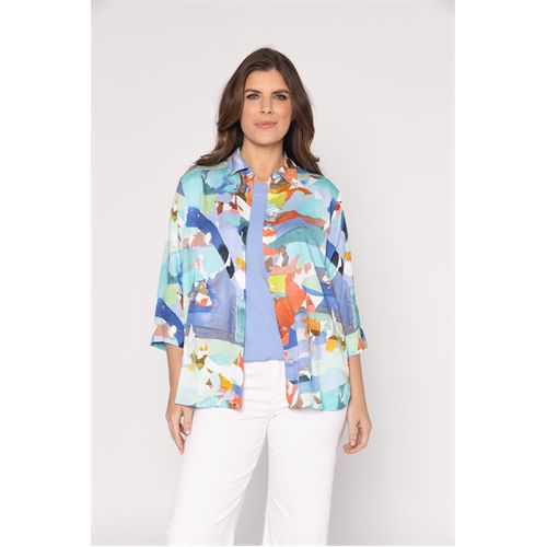 Roberto Sarto dameskleding blouses & tunieken - blouse. beschikbaar in maat  (multicolor)