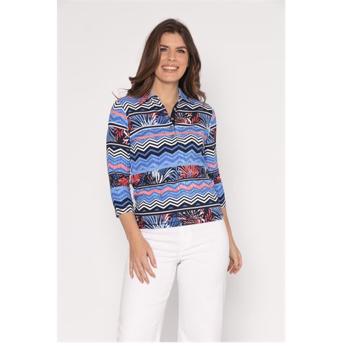 Roberto Sarto dameskleding t-shirts & tops - polo shirt. beschikbaar in maat  (multicolor)