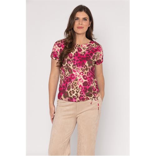 Roberto Sarto dameskleding t-shirts & tops - blouson boothals. beschikbaar in maat  (multicolor)