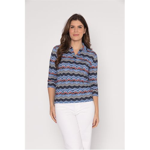 Roberto Sarto dameskleding t-shirts & tops - polo shirt. beschikbaar in maat  (multicolor)