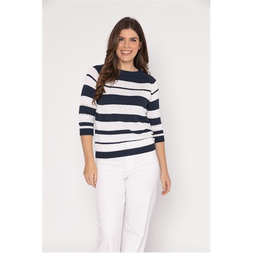 Roberto Sarto dameskleding truien & vesten - trui ronde hals. beschikbaar in maat  (multicolor)