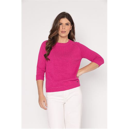 Roberto Sarto dameskleding truien & vesten - trui ronde hals. beschikbaar in maat  (roze)