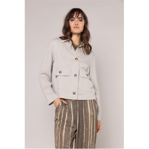 Anotherwoman dameskleding jassen & blazers - jasje. beschikbaar in maat  (ecru)