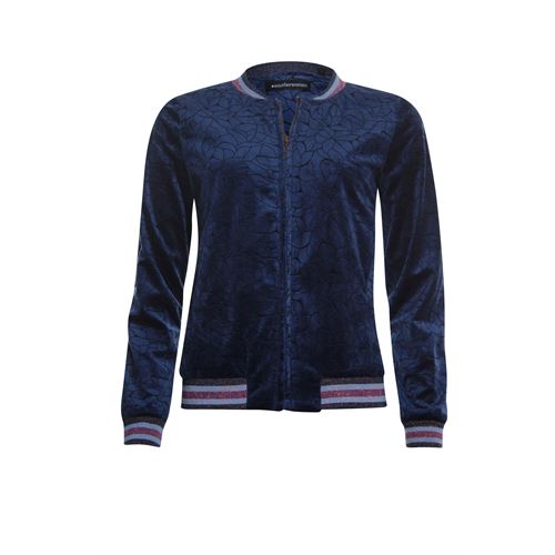 Anotherwoman dameskleding jassen & blazers - bomber jasje. beschikbaar in maat 38,40,44 (blauw)