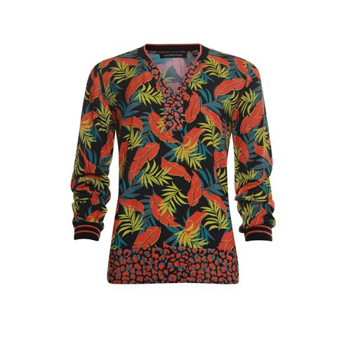 Anotherwoman dameskleding blouses & tunieken - blouse lm. beschikbaar in maat 38 (multicolor)