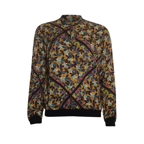 Poools dameskleding blouses & tunieken - printed blouse viscose. beschikbaar in maat 44 (multicolor)